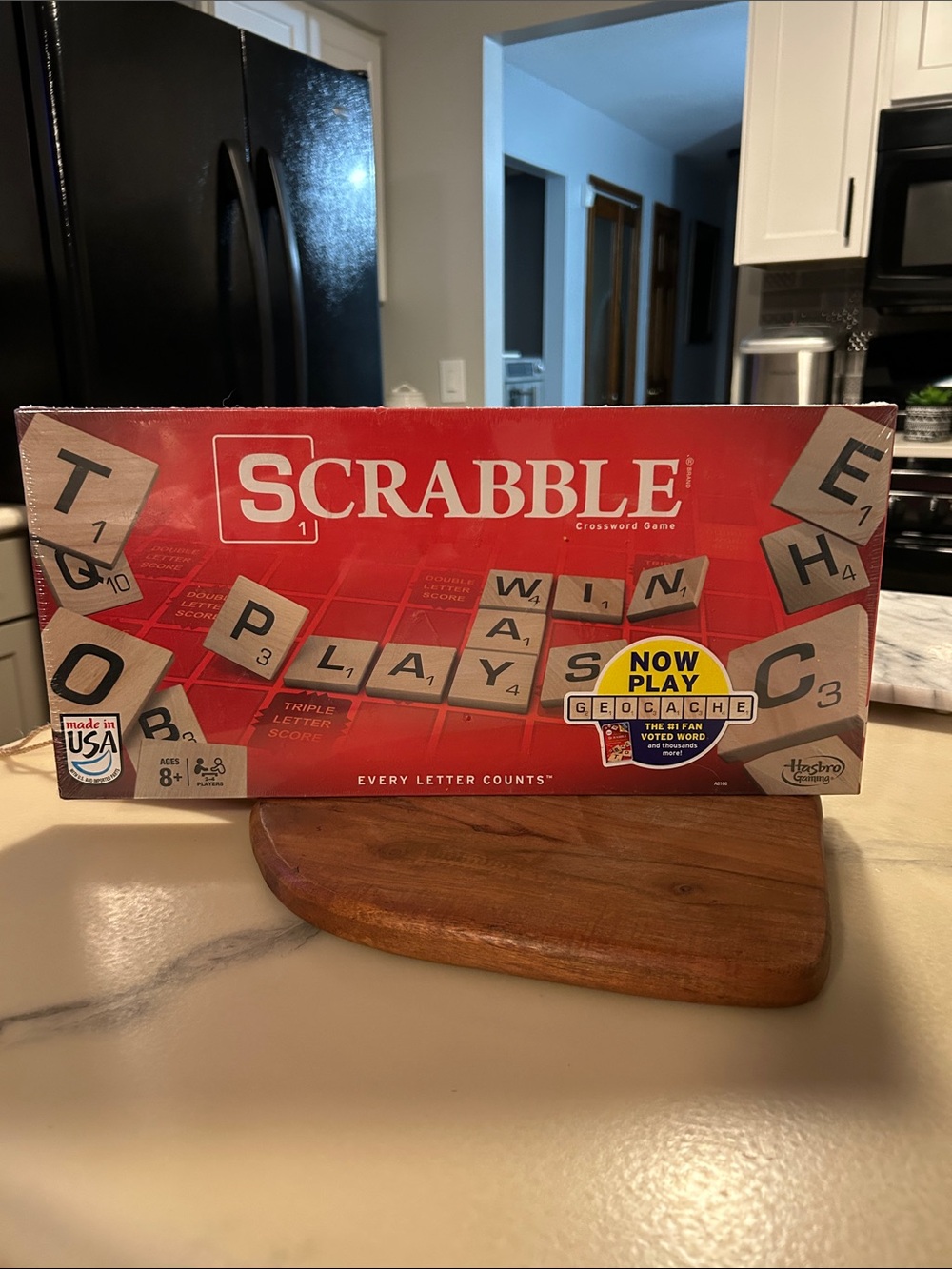 Hasbro Scrabble Crossword Game - Red Box sealed
